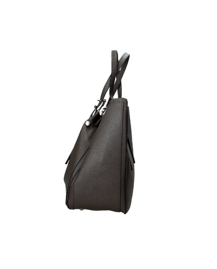 Ermanno Scervino 12401727 Borsa Shopper bag due manici in ecopelle Grigio