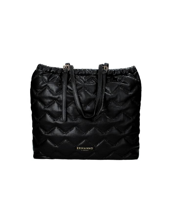 Ermanno Scervino 12401789 Borsa a spalla regolabile in pelle Nero