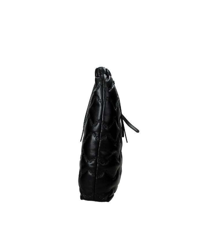 Ermanno Scervino 12401789 Borsa a spalla regolabile in pelle Nero