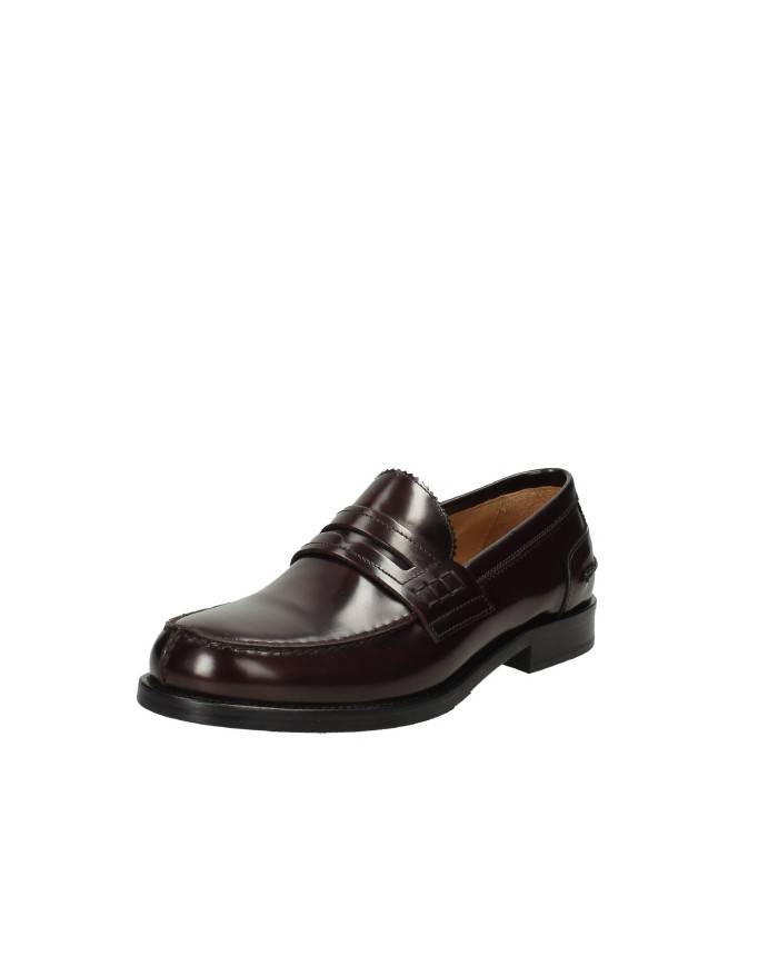 Rossano Bisconti 359-03 Mocassino college in pelle spazzolata Testa Moro