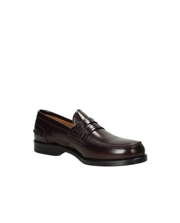 Rossano Bisconti 359-03 Mocassino college in pelle spazzolata Testa Moro