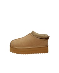 Colors of California ywpla09 Sabot con calzino lana e camoscio Tan Colors of California ywpla09 Sabot con calzino lana e camoscio Tan