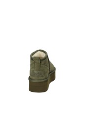 Colors of California ywpla01 Boot in lana e camoscio Verde Militare Colors of California ywpla01 Boot in lana e camoscio Verde Militare