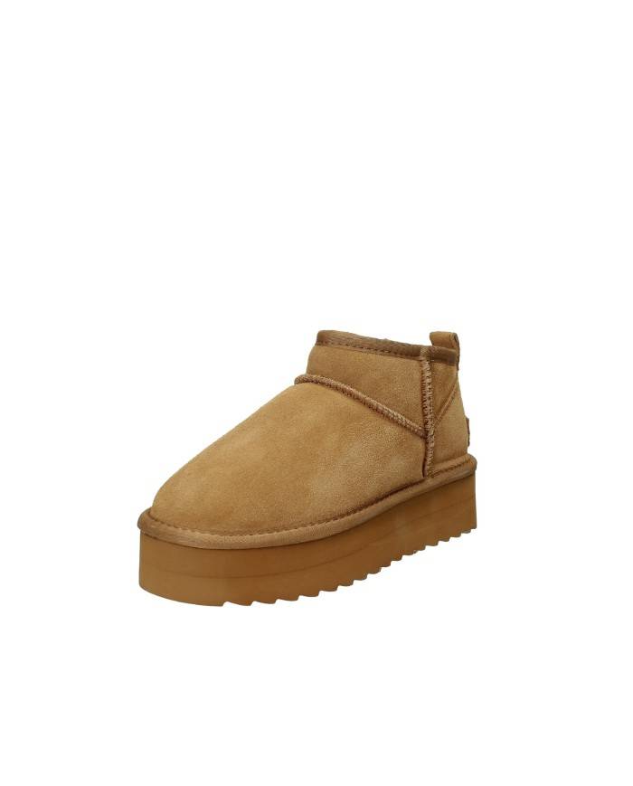 Colors of California ywpla01 Boot in lana e camoscio Tan