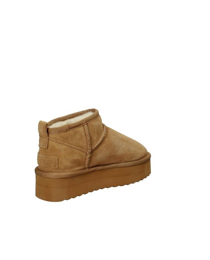 Colors of California ywpla01 Boot in lana e camoscio Tan