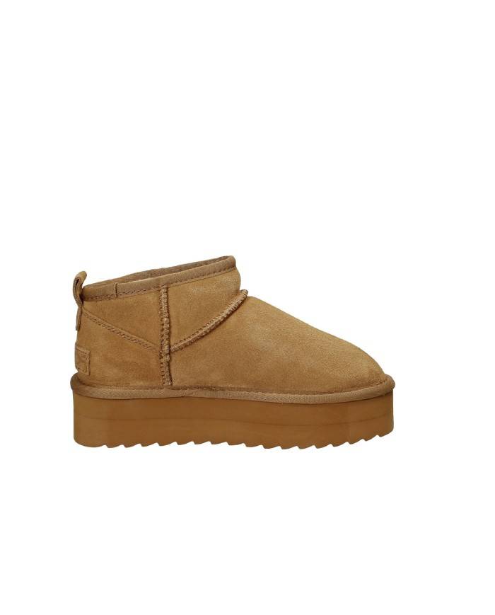 Colors of California ywpla01 Boot in lana e camoscio Tan