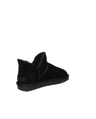 Colors of California yw258 Boot basso in lana a e camoscio Nero