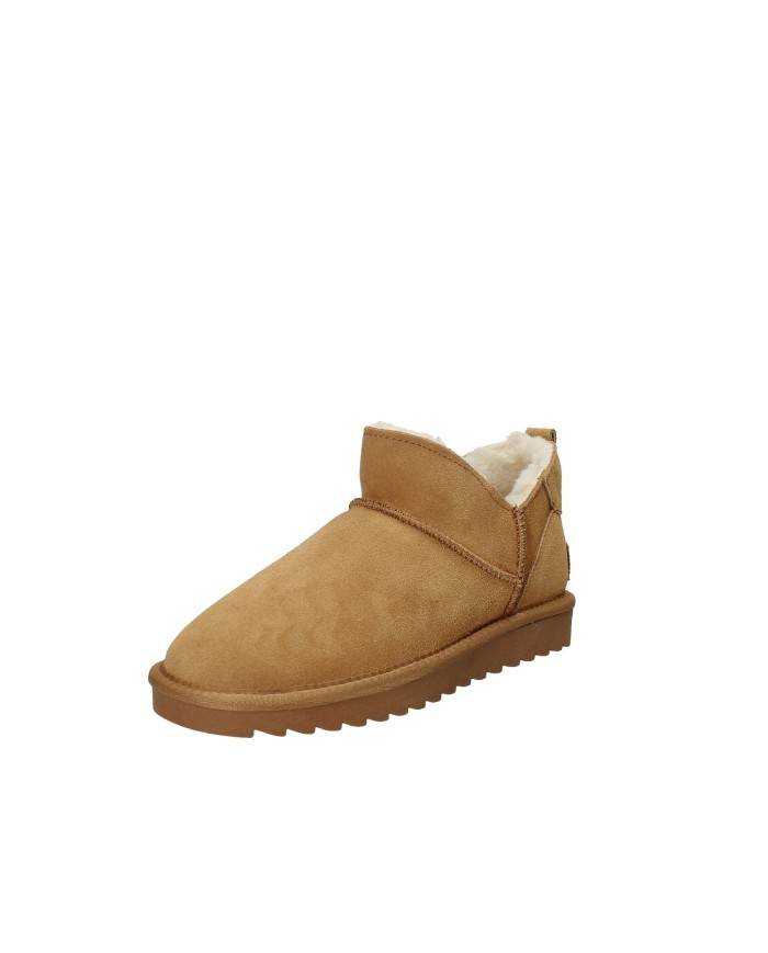 Colors of California yw258 Boot basso in lana a e camoscio Tan