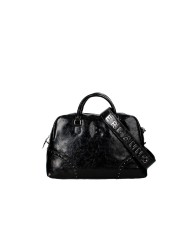 Ermanno Scervino 12401795 Borsa due manici bowling in ecopelle Nero