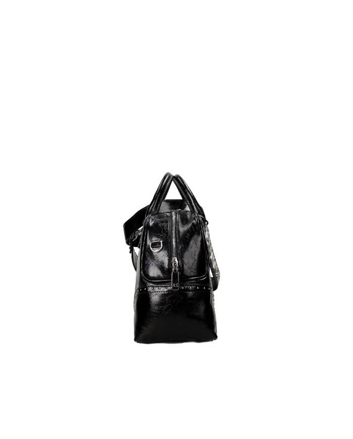 Ermanno Scervino 12401795 Borsa due manici bowling in ecopelle Nero