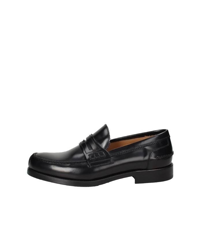 Rossano Bisconti 359-03 Mocassino college in pelle spazzolata Nero Rossano Bisconti 359-03 Mocassino college in pelle spazzolata Nero