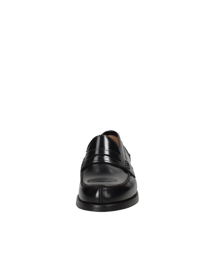 Rossano Bisconti 359-03 Mocassino college in pelle spazzolata Nero Rossano Bisconti 359-03 Mocassino college in pelle spazzolata Nero