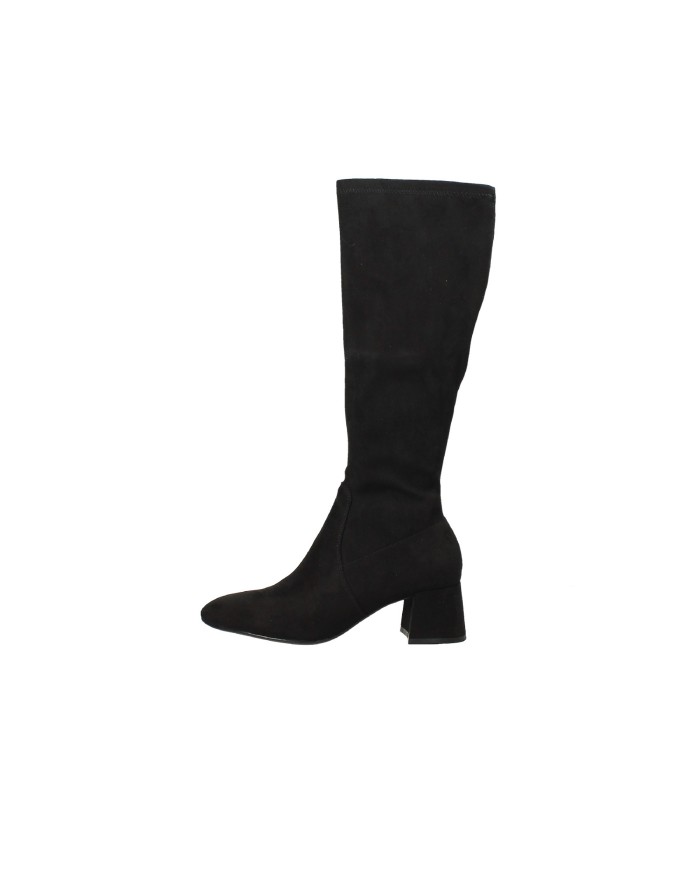 Uma Parker 611 Stivale in eco suede stretch Nero