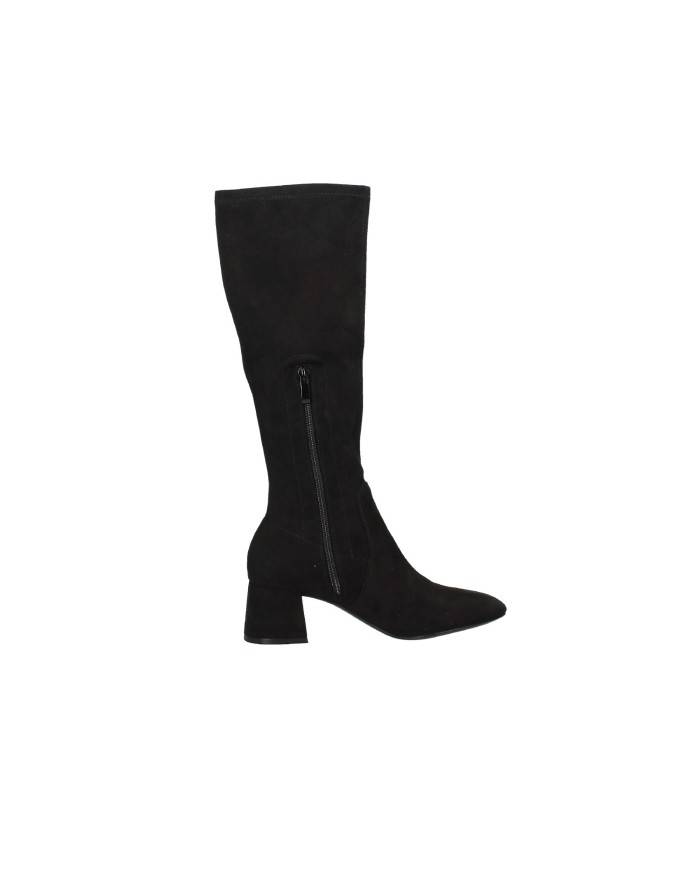 Uma Parker 611 Stivale in eco suede stretch Nero