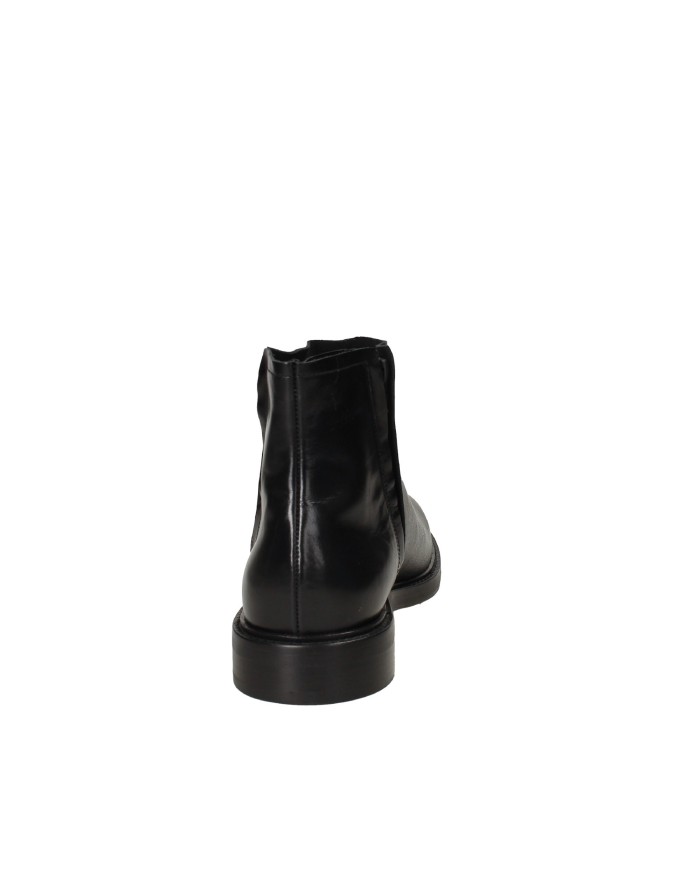 Pawelk's 24209 Polacchino con zip in pelle Nero Pawelk's 24209 Polacchino con zip in pelle Nero