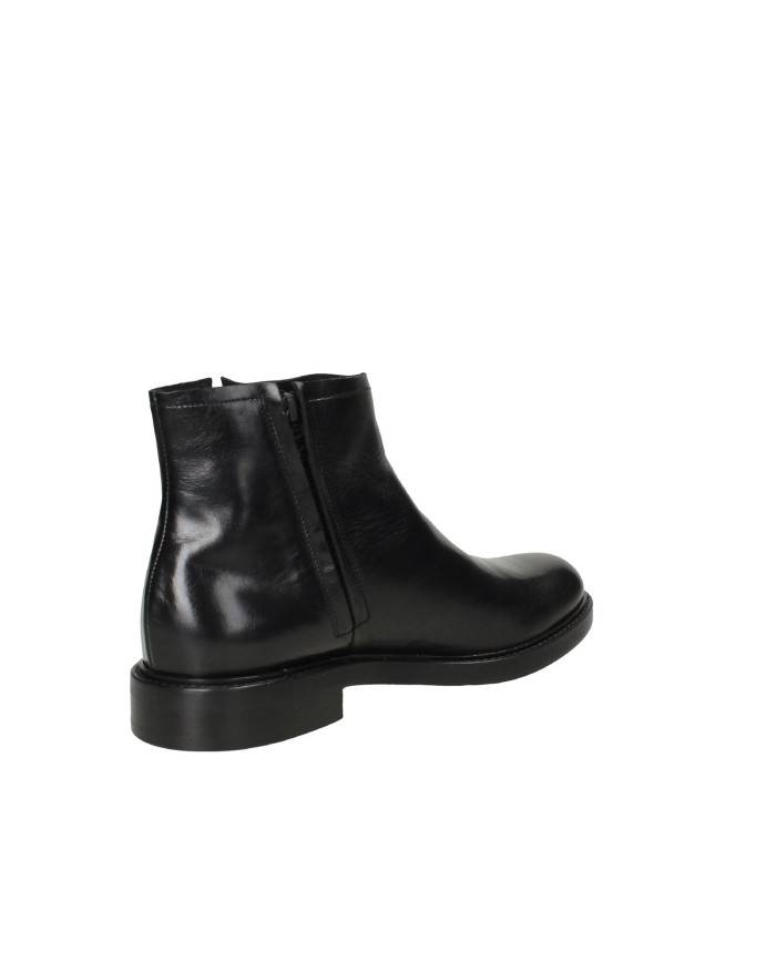Pawelk's 24209 Polacchino con zip in pelle Nero Pawelk's 24209 Polacchino con zip in pelle Nero