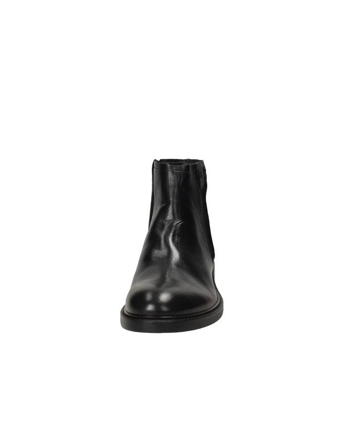 Pawelk's 24209 Polacchino con zip in pelle Nero Pawelk's 24209 Polacchino con zip in pelle Nero
