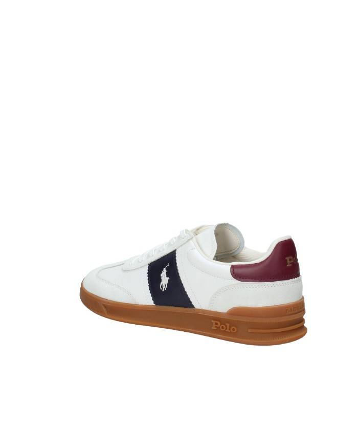 Polo Ralph Lauren HRT AERA PP Sneaker classica in pelle Bianco Polo Ralph Lauren HRT AERA PP Sneaker classica in pelle Bianco