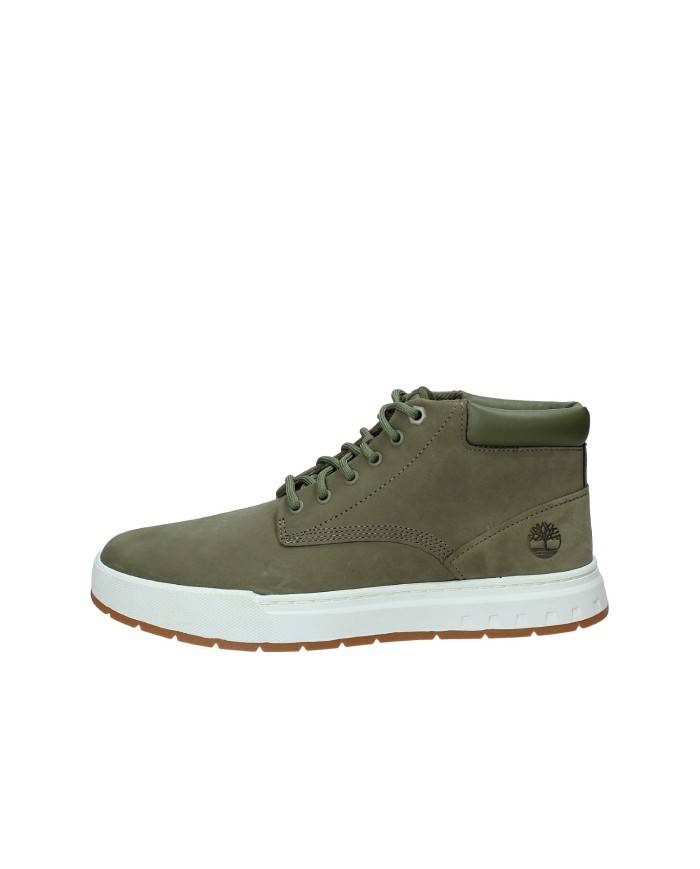 Timberland® Maple Grove.A5PR8 Polacchino modello sneaker in nabuk Verde Timberland® Maple Grove.A5PR8 Polacchino modello sneaker in nabuk Verde