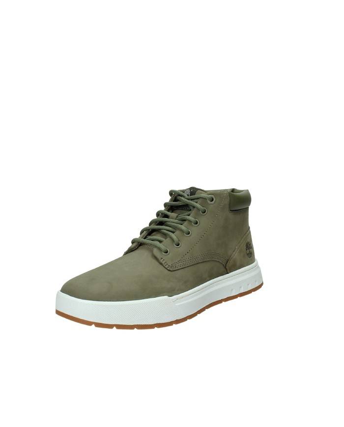 Timberland® Maple Grove.A5PR8 Polacchino modello sneaker in nabuk Verde Timberland® Maple Grove.A5PR8 Polacchino modello sneaker in nabuk Verde