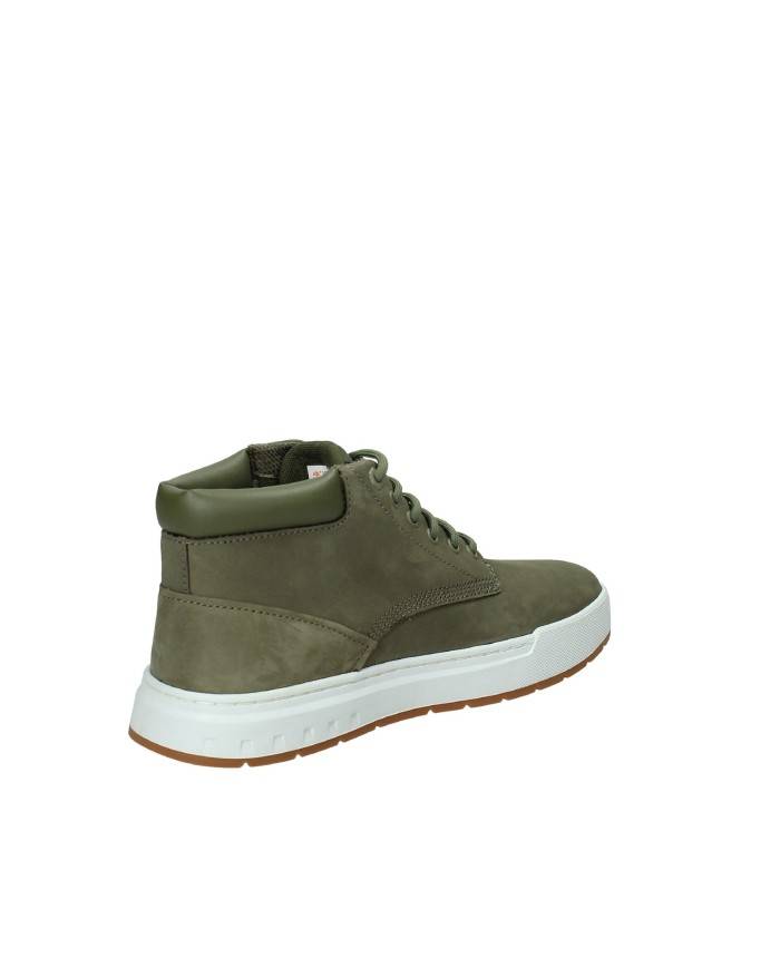 Timberland® Maple Grove.A5PR8 Polacchino modello sneaker in nabuk Verde Timberland® Maple Grove.A5PR8 Polacchino modello sneaker in nabuk Verde