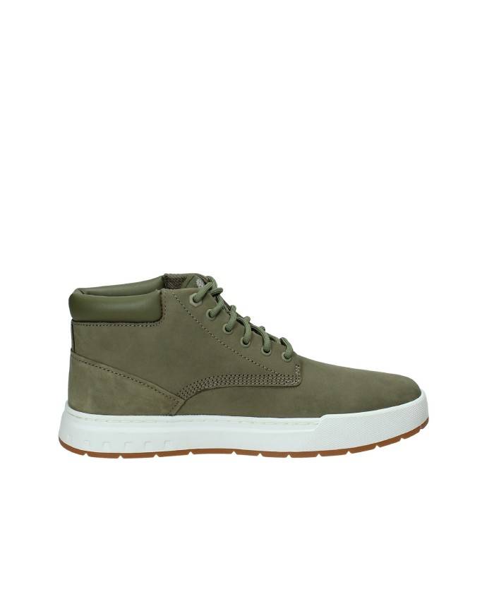 Timberland® Maple Grove.A5PR8 Polacchino modello sneaker in nabuk Verde Timberland® Maple Grove.A5PR8 Polacchino modello sneaker in nabuk Verde