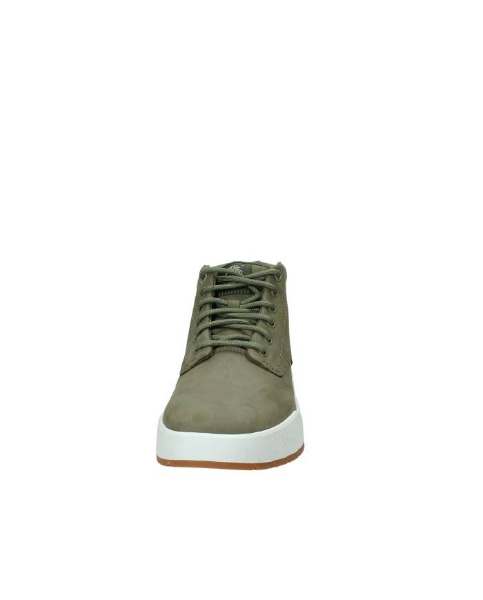 Timberland® Maple Grove.A5PR8 Polacchino modello sneaker in nabuk Verde Timberland® Maple Grove.A5PR8 Polacchino modello sneaker in nabuk Verde
