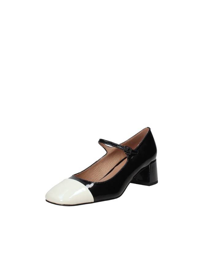 Bibi Lou 536z20vk Decollété Mary Jane in vernice bicolore Nero e Bianco Bibi Lou 536z20vk Decollété Mary Jane in vernice bicolore Nero e Bianco