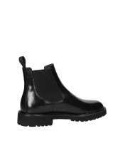 Rossano Bisconti 730-12 Stivaletto da uomo in pelle spazzolata Nero Rossano Bisconti 730-12 Stivaletto da uomo in pelle spazzolata Nero