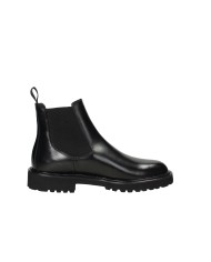 Rossano Bisconti 730-12 Stivaletto da uomo in pelle spazzolata Nero Rossano Bisconti 730-12 Stivaletto da uomo in pelle spazzolata Nero