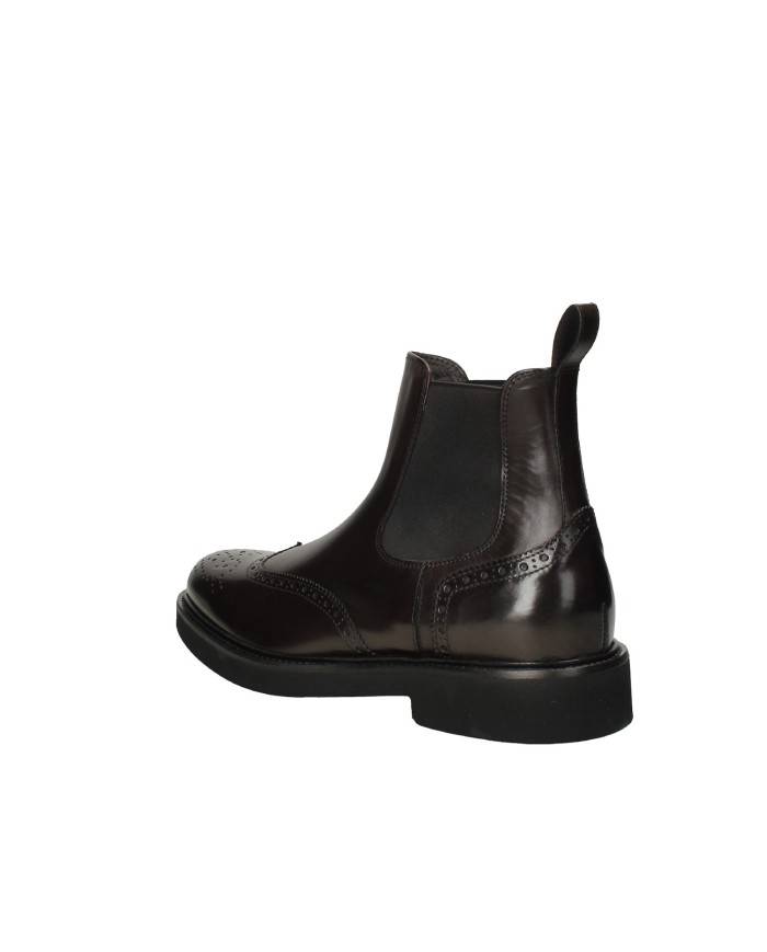 Rossano Bisconti 733-07 Stivaletto da uomo in pelle spazzolata Testa Moro