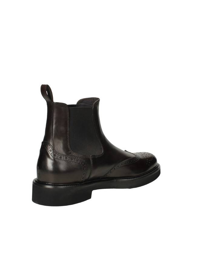 Rossano Bisconti 733-07 Stivaletto da uomo in pelle spazzolata Testa Moro