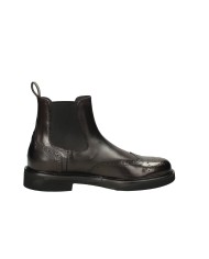 Rossano Bisconti 733-07 Stivaletto da uomo in pelle spazzolata Testa Moro