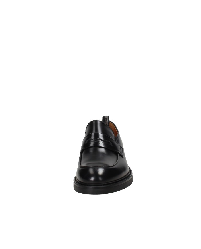 Rossi 1280 Mocassino classico college in pelle spazzolata Nero Rossi 1280 Mocassino classico college in pelle spazzolata Nero