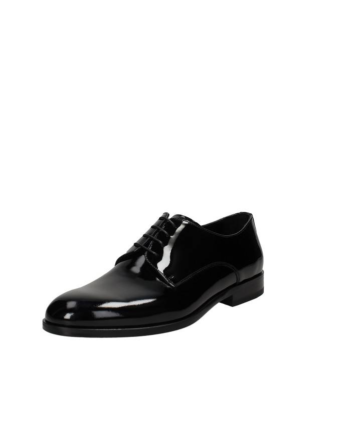 Rossi 711 Stringata in vernice Nero Rossi 711 Stringata in vernice Nero