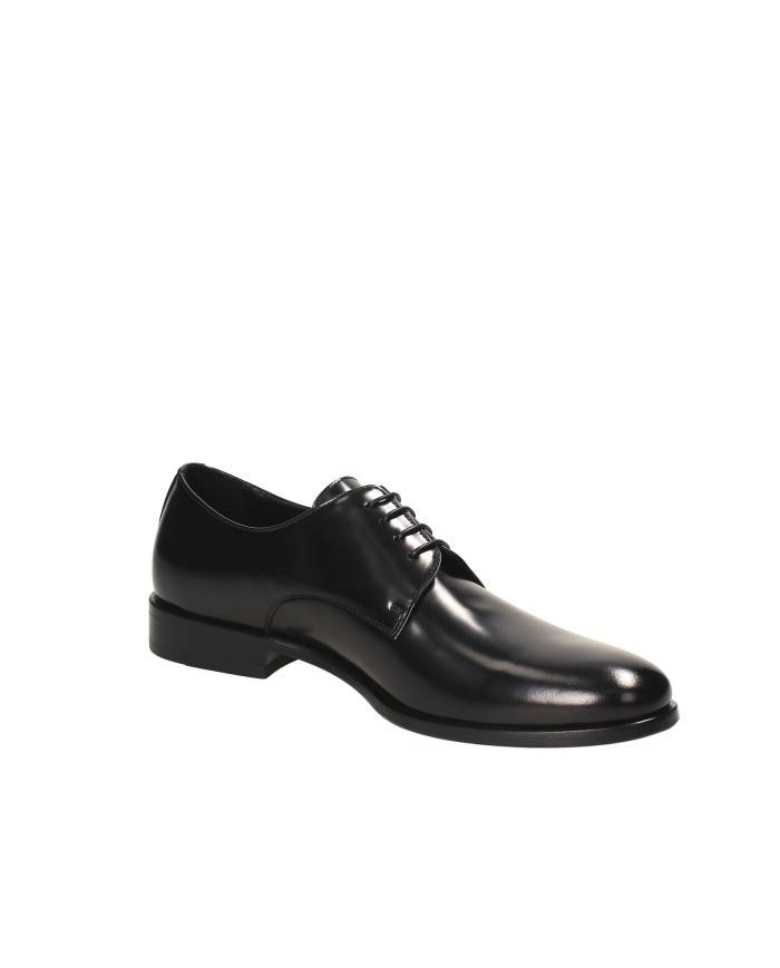 Rossi 711 Stringata in pelle spazzolata Nero Rossi 711 Stringata in pelle spazzolata Nero