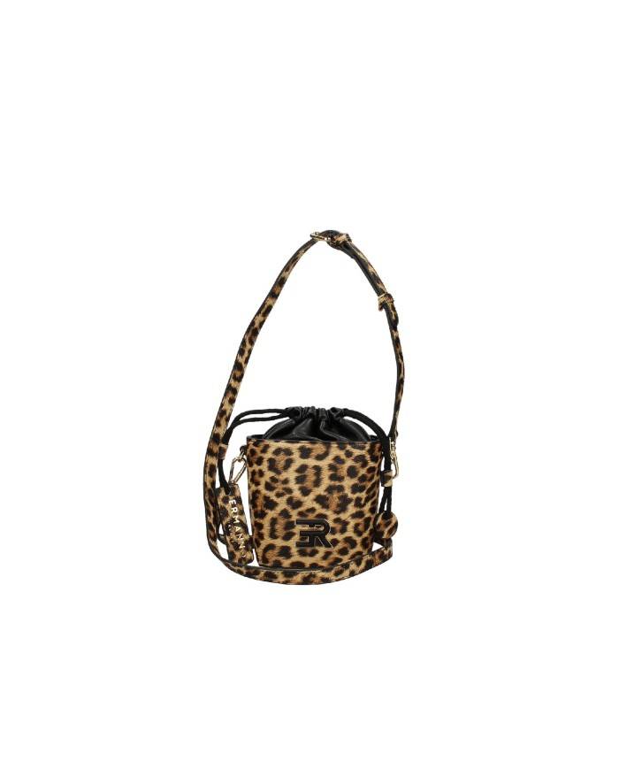 Ermanno Scervino 12401895 Borsa mini secchiello in ecopelle stampata Leopardo Ermanno Scervino 12401895 Borsa mini secchiello in ecopelle stampata Leopardo