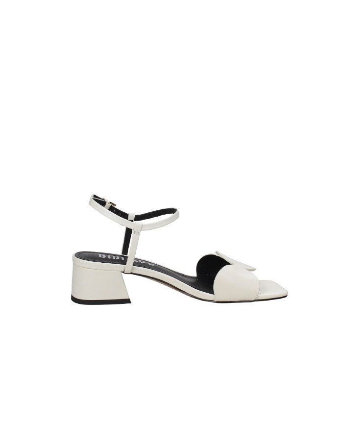 Bibi Lou 623z10vk Sandalo alto in pelle Off White