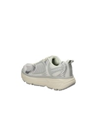 Fessura Trail DVL Sneakers in mesh nylon e pelle Bianco e Argento