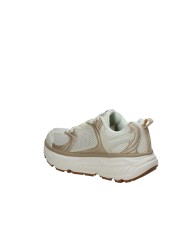Fessura Trail DVL Sneakers in mesh nylon e pelle Beige e Bronzo