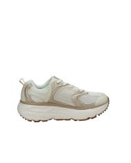 Fessura Trail DVL Sneakers in mesh nylon e pelle Beige e Bronzo