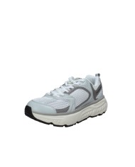 Fessura Trail DVL Sneakers in mesh nylon e pelle Bianco e Grigio