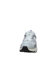 Fessura Trail DVL Sneakers in mesh nylon e pelle Bianco e Grigio