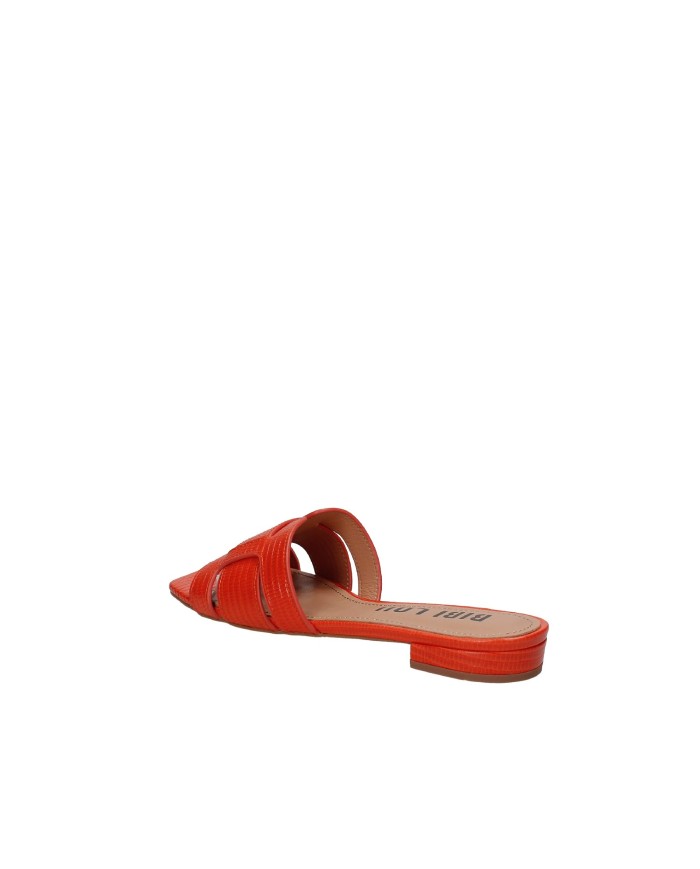 Bibi Lou 760z46vk Ciabattina bassa in pelle stampata Arancio