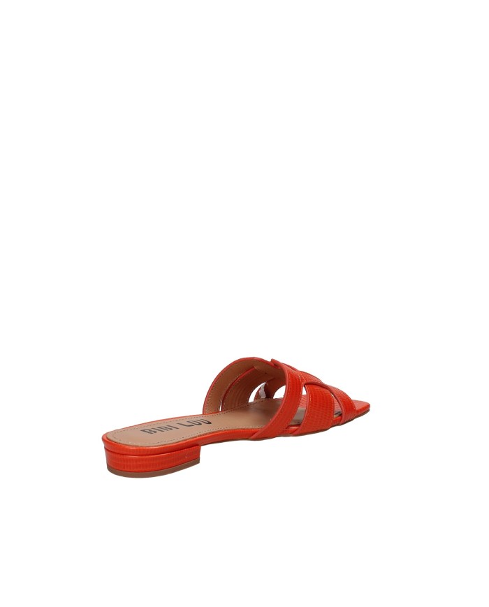 Bibi Lou 760z46vk Ciabattina bassa in pelle stampata Arancio