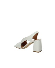 Gianmarco Sorelli 2164 Sandalo alto in pelle Off White
