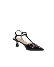 Il Borgo Firenze 1517 Slingback in vernice con cinturino alla caviglia Nero