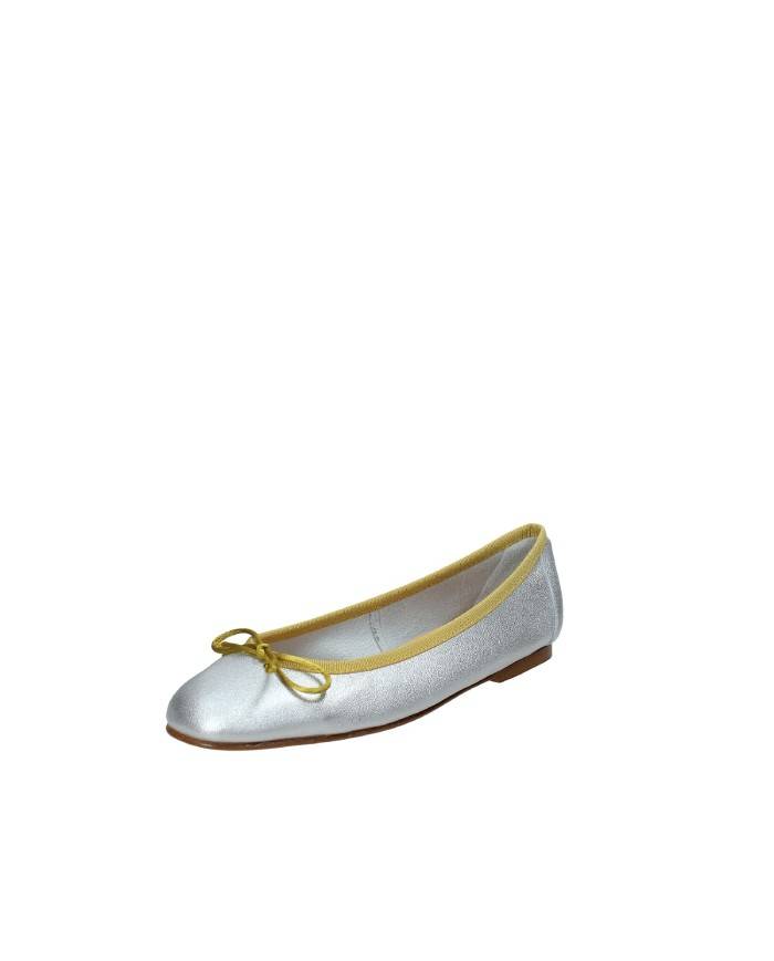 Il Borgo Firenze 714 Ballerina classica con fiocco in laminato Argento Il Borgo Firenze 714 Ballerina classica con fiocco in laminato Argento