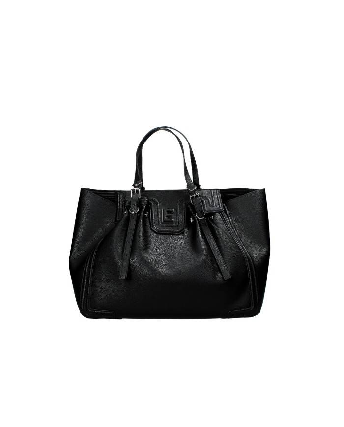 Ermanno Scervino 12401830 Borsa grande a spalla doppi manici Nero Ermanno Scervino 12401830 Borsa grande a spalla doppi manici Nero