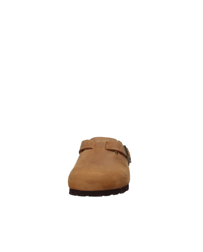 Birkenstock Boston.1028310 Sabot in nabuk Cognac